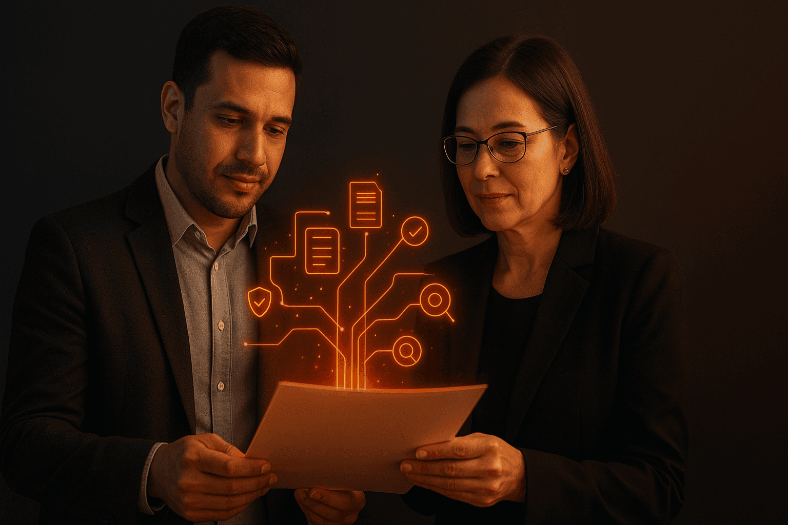 Imagem ilustrativa: Due diligence com IA em M&A: como acelerar a revisão